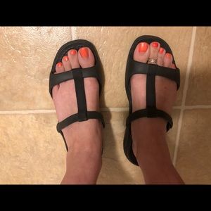 Women’s Croc sandals size 10